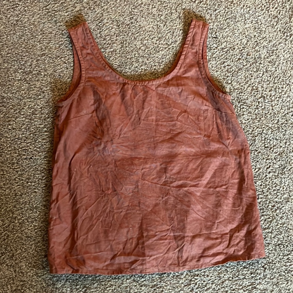 Not Perfect Linen Porto Tank